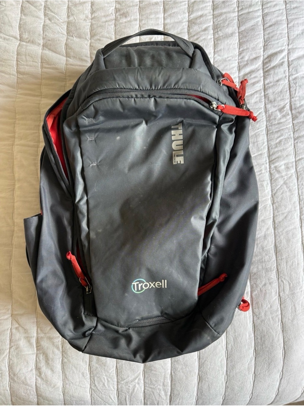 Thule EnRoute Gray Laptop Backpack Travel Work School Bag